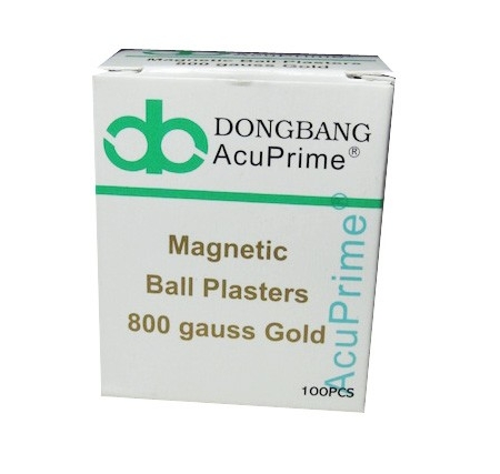 DongBang magnetische Akupressurpflaster Gold, 100 Stk.