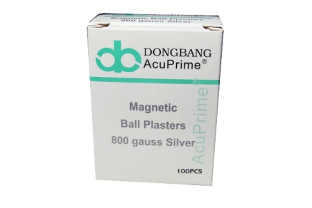 DongBang magnetische Akupressurpflaster Silber, 100 Stk.
