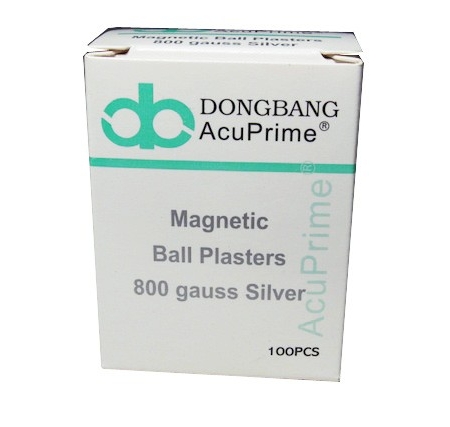 DongBang magnetische Akupressurpflaster Silber, 100 Stk.