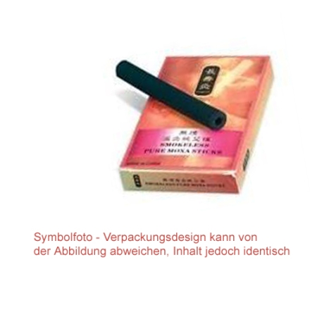 raucharme Moxakohlen mit Bohrung, 5 Stk.