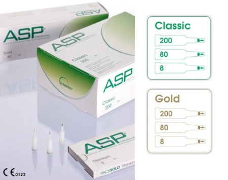 ASP Ohrdauernadeln, 200 Stk.