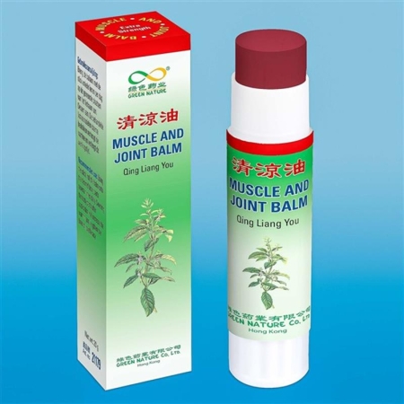 Muskel- und Gelenksbalsam-Stick-Qing Liang You Hong, rot, 20 g