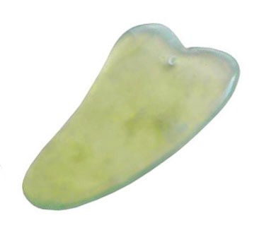 Gua Sha Tool Jade, Herz-Form