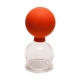 Schröpfglas mit Saugball