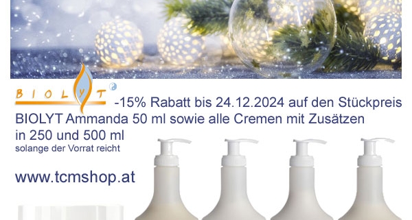 BIOLYT-Aktion Weihnachten 2024